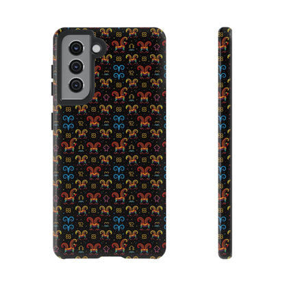 Tough Cases, Aries, Zodiac v1, Metal Pattern
