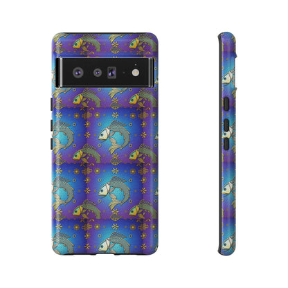 Tough Cases, Pisces, Zodiac v2, Metal Pattern