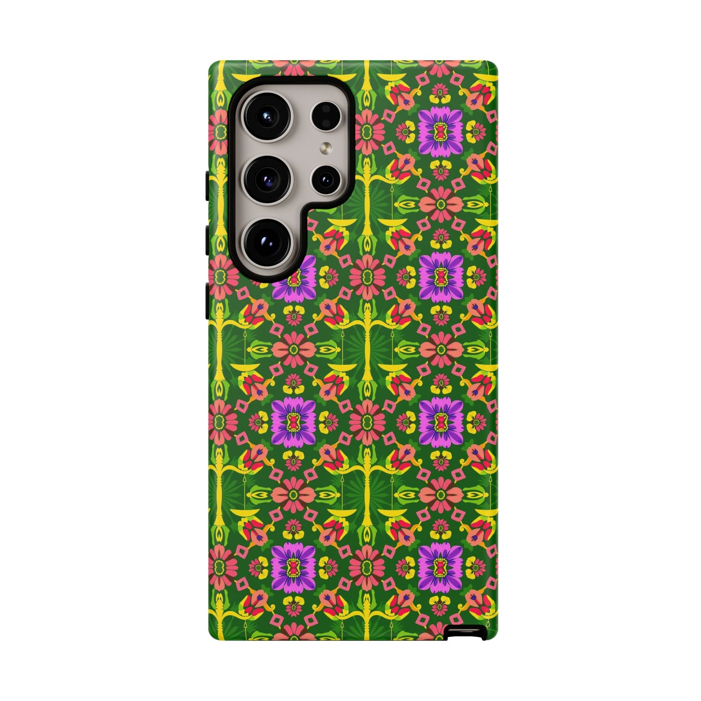 Tough Cases, Libra, Zodiac, Flower Pattern