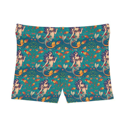 Women's Shorts, (AOP), Pisces, Zodiac v2, Sexy Pattern