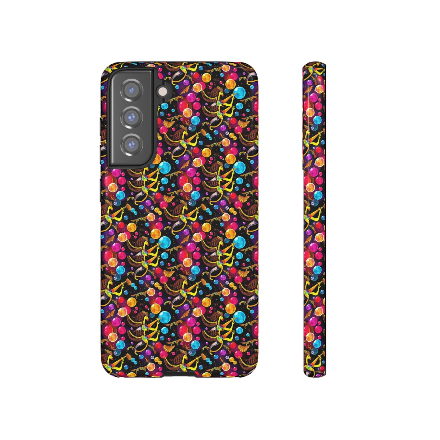 Tough Cases, Sagittarius, Zodiac v1, Bubble Pattern
