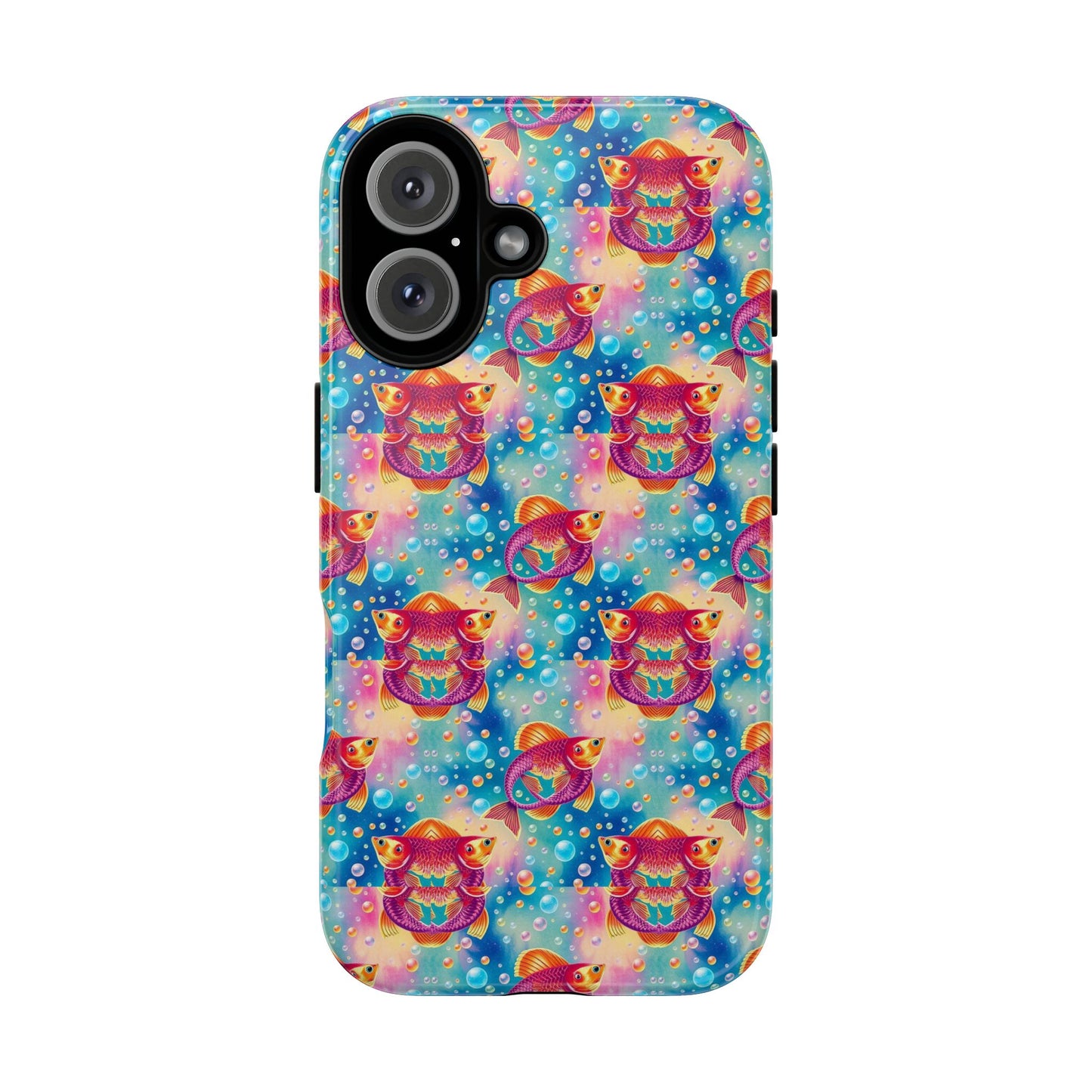 Tough Cases, Pisces, Zodiac v1, Bubble Pattern