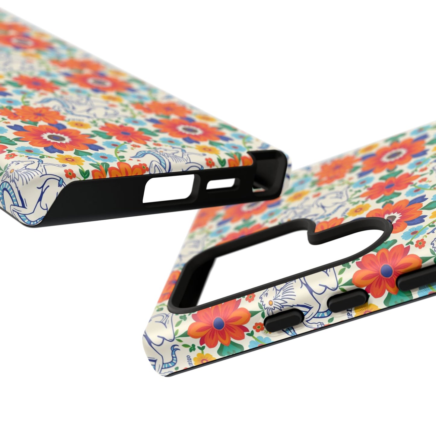 Tough Cases, Virgo, Zodiac v4, Flower Pattern