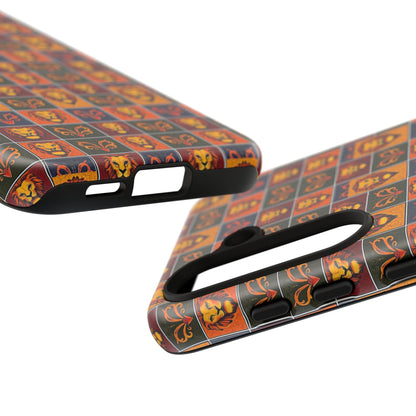 Tough Cases, Leo, Zodiac v1, Shape Pattern