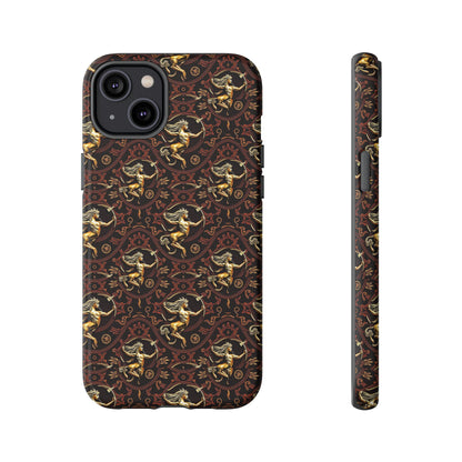 Tough Cases, Sagittarius, Zodiac, Metal Pattern