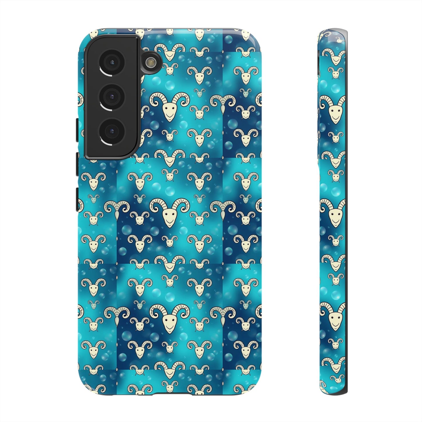 Tough Cases, Aries, Zodiac v1, Bubble Pattern