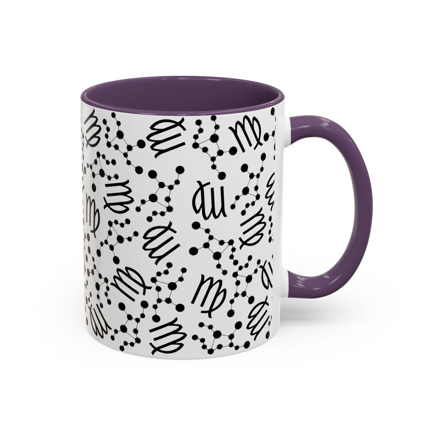 Accent Coffee Mug with the Virgo sign (11, 15oz)