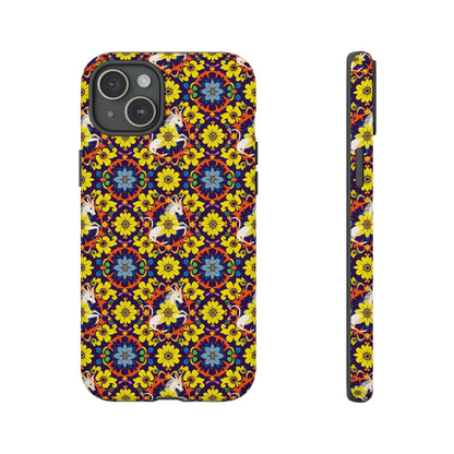 Tough Cases, Aquarius, Zodiac v3, Flower Pattern