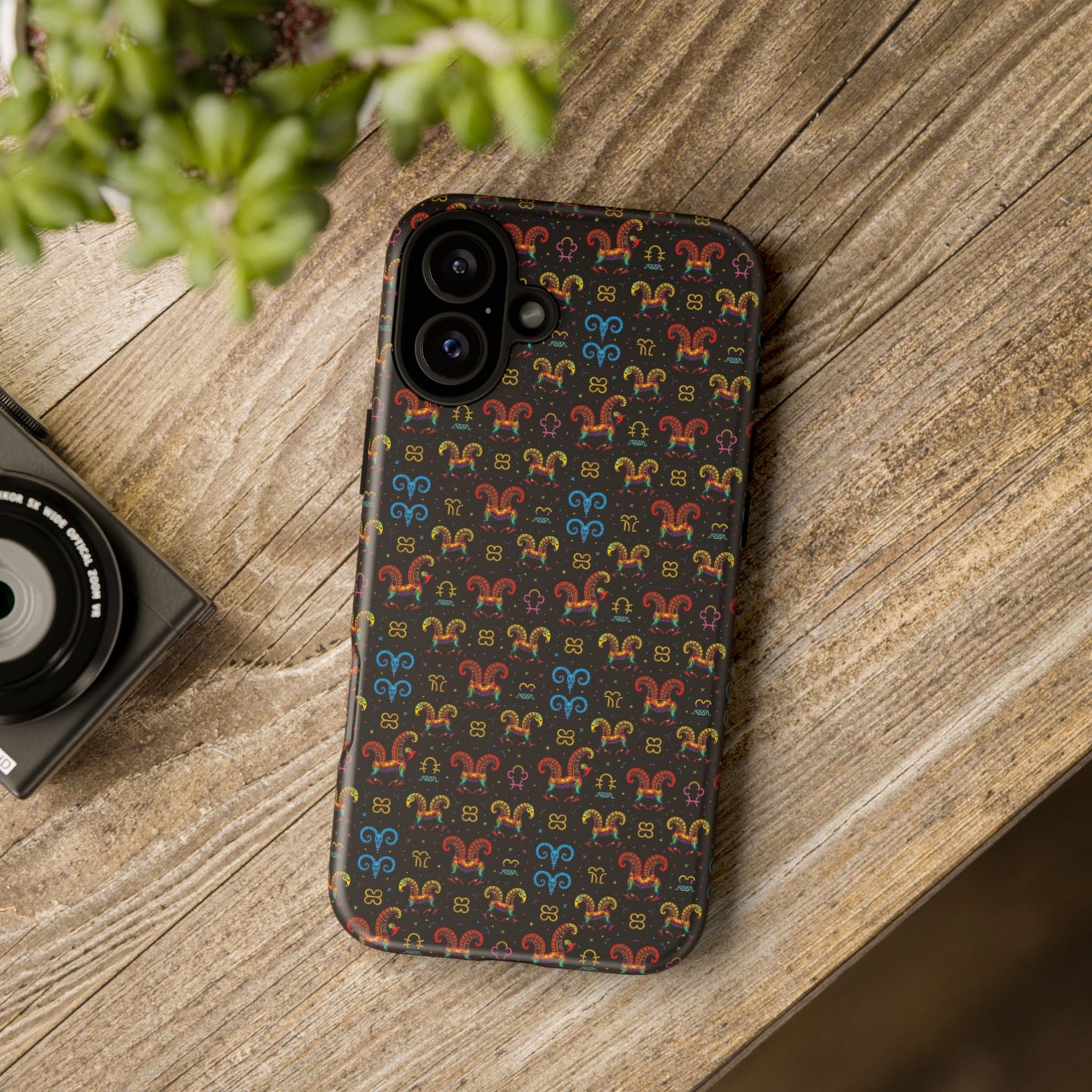 Tough Cases, Aries, Zodiac v1, Metal Pattern