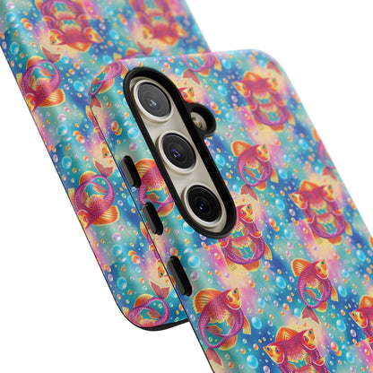 Tough Cases, Pisces, Zodiac v1, Bubble Pattern