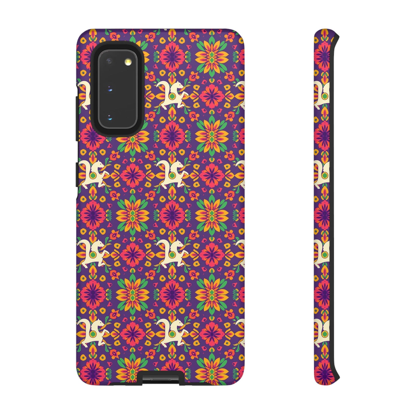 Tough Cases, Aquarius, Zodiac v1, Flower Pattern