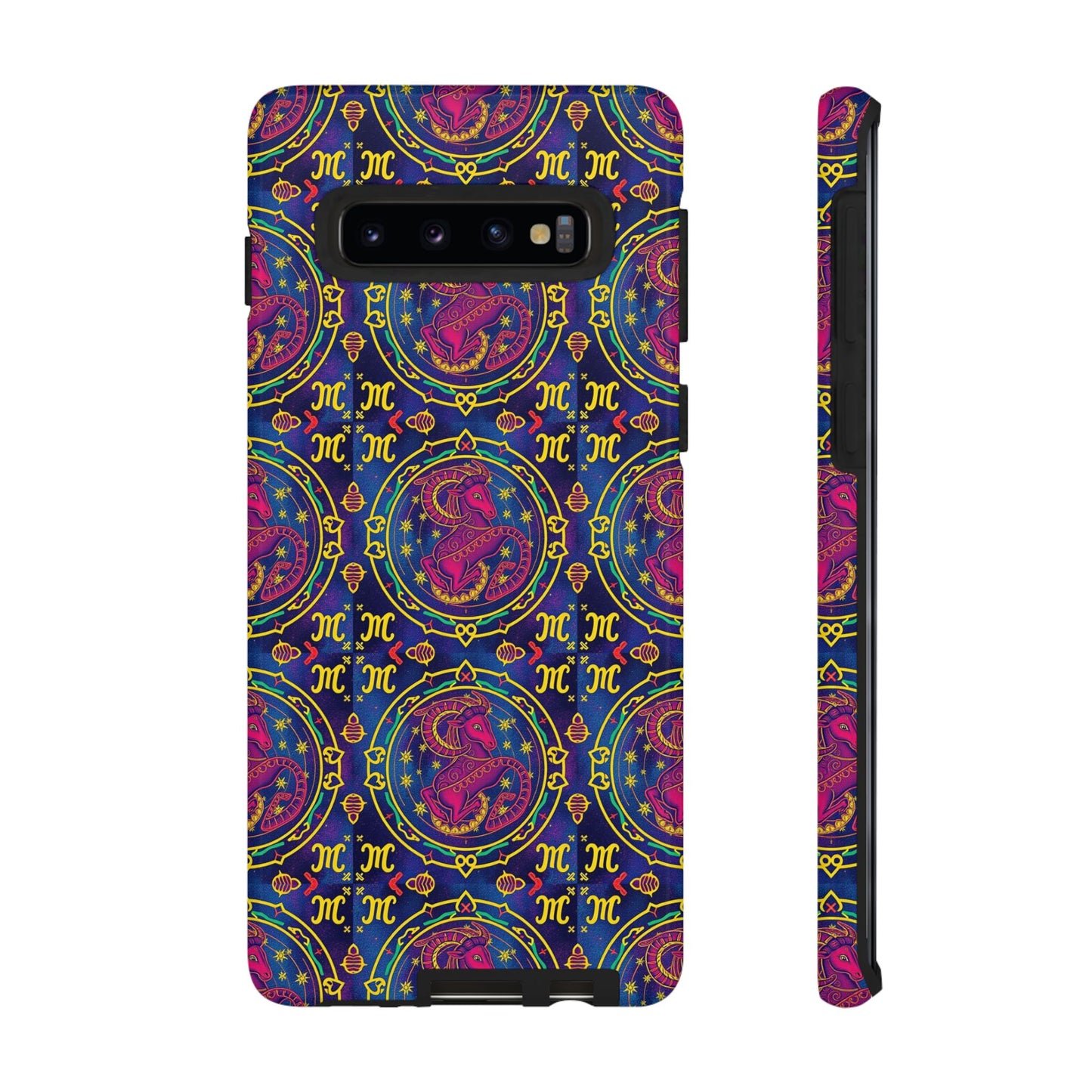 Tough Cases, Capricorn, Zodiac, Metal Pattern