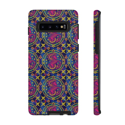 Tough Cases, Capricorn, Zodiac, Metal Pattern