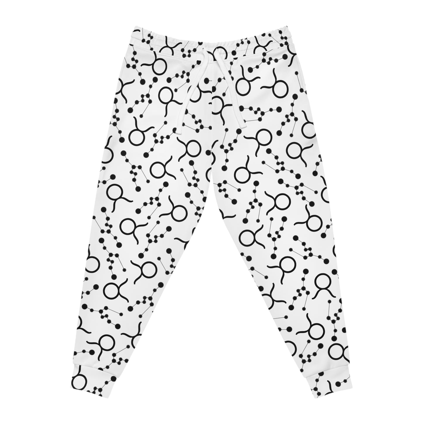 Athletic Joggers Taurus Zodiac sign (AOP)