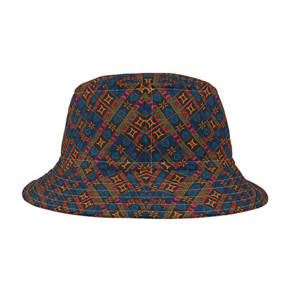 Bucket Hat, (AOP), Gemini, Zodiac v1, Shape Pattern