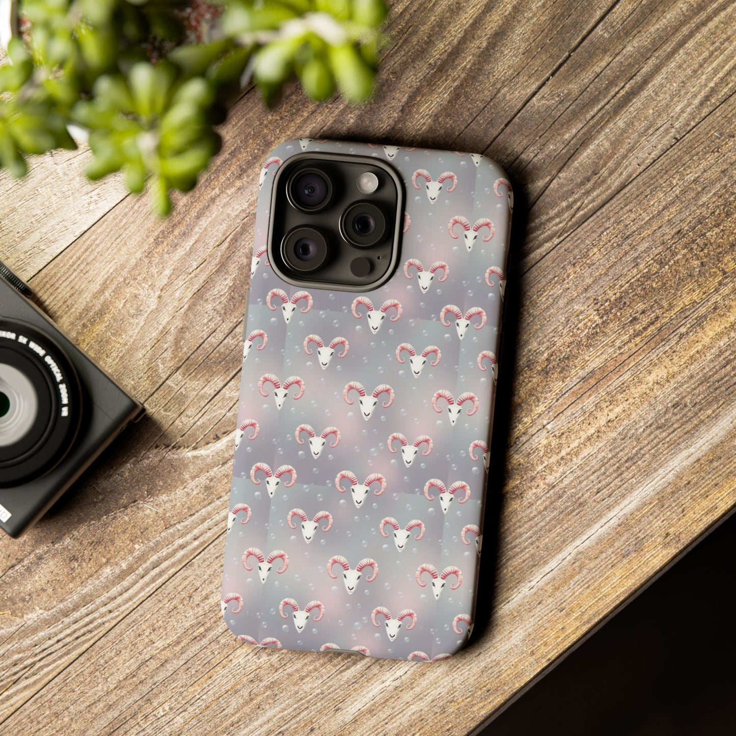 Tough Cases, Aries, Zodiac v2, Bubble Pattern