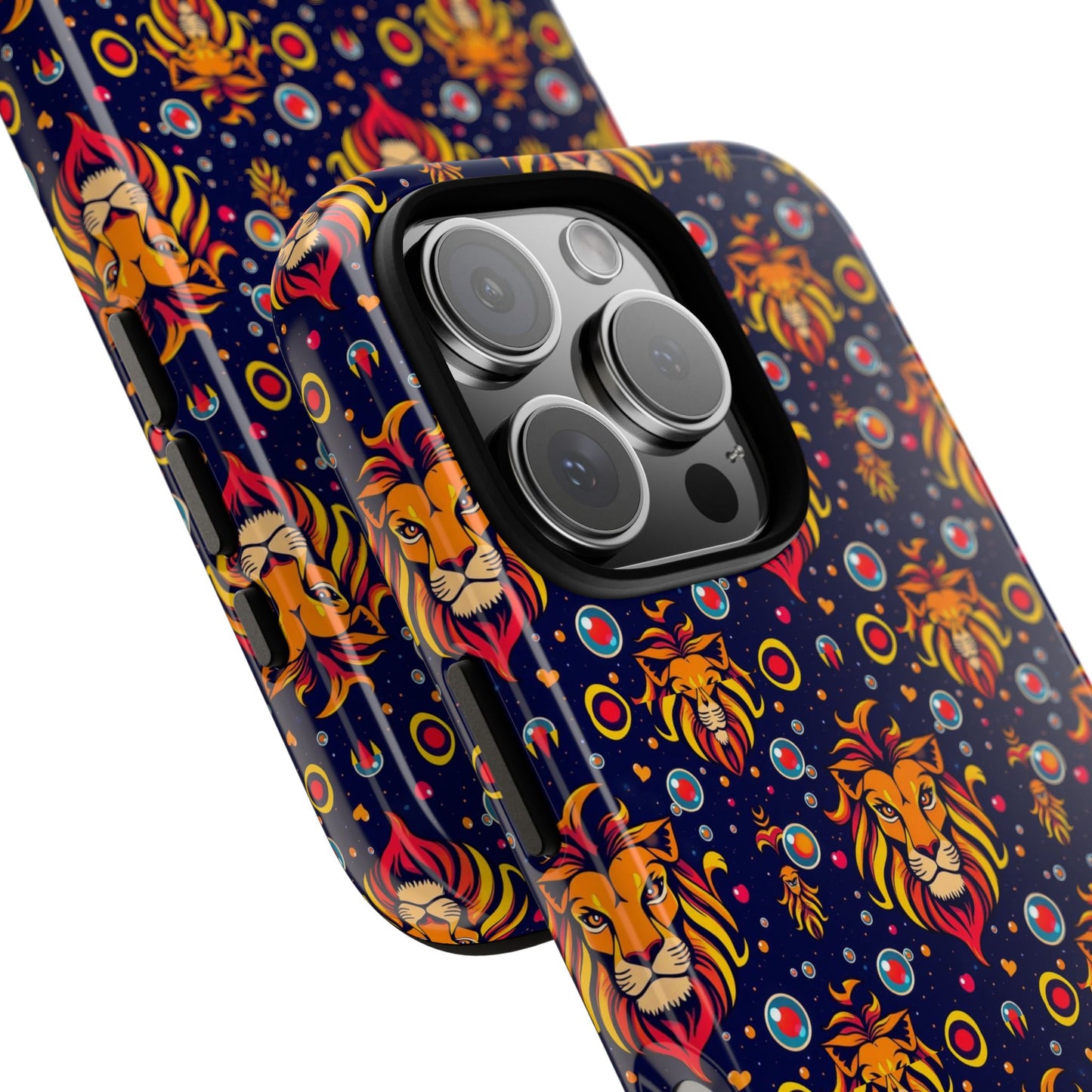Tough Cases, Leo, Zodiac, Bubble Pattern