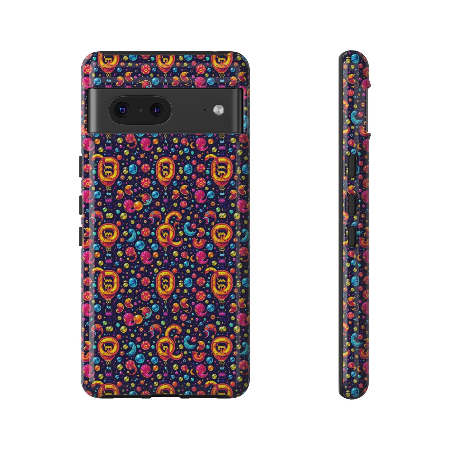 Tough Cases, Aquarius, Zodiac v1, Bubble Pattern