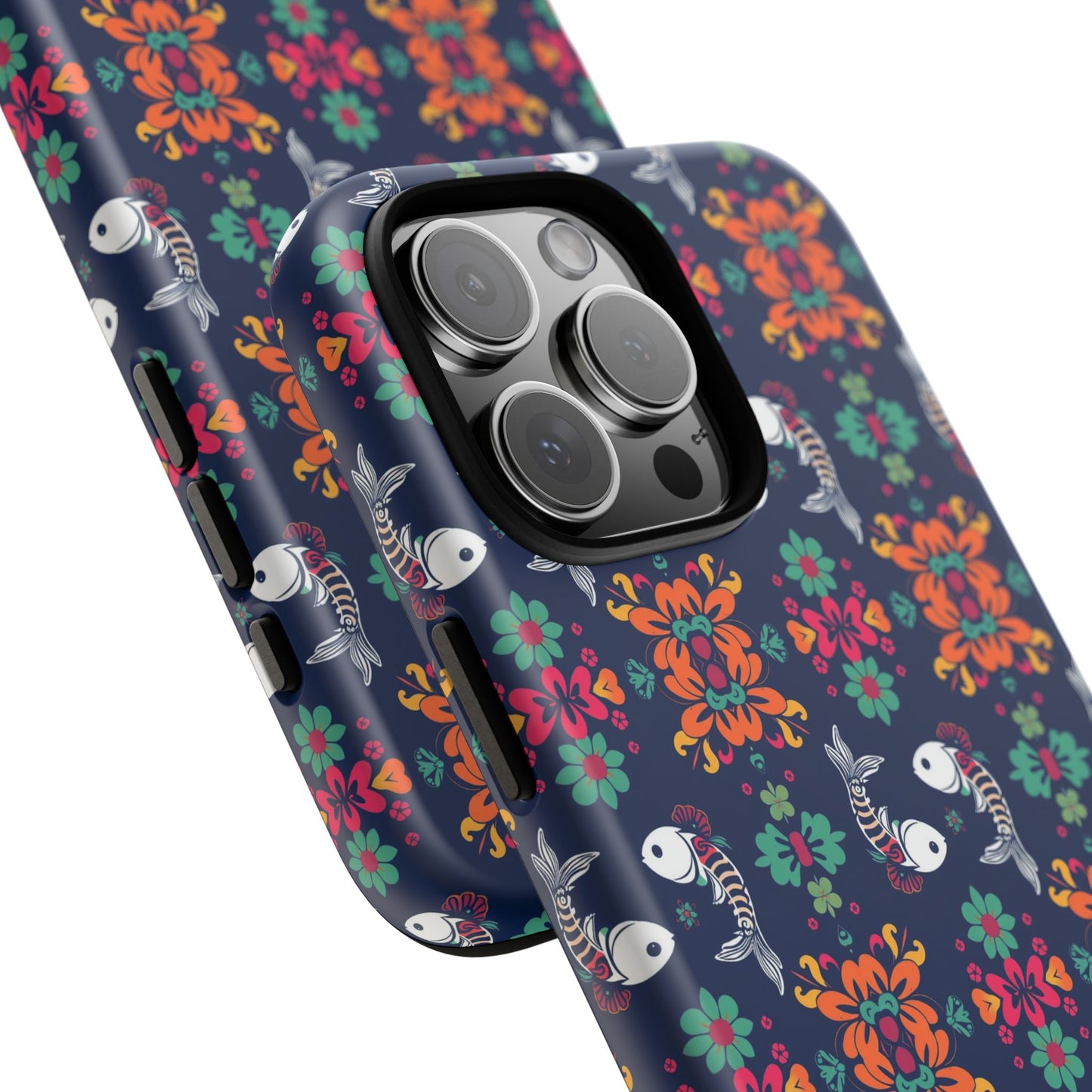 Tough Cases, Pisces, Zodiac, Flower Pattern