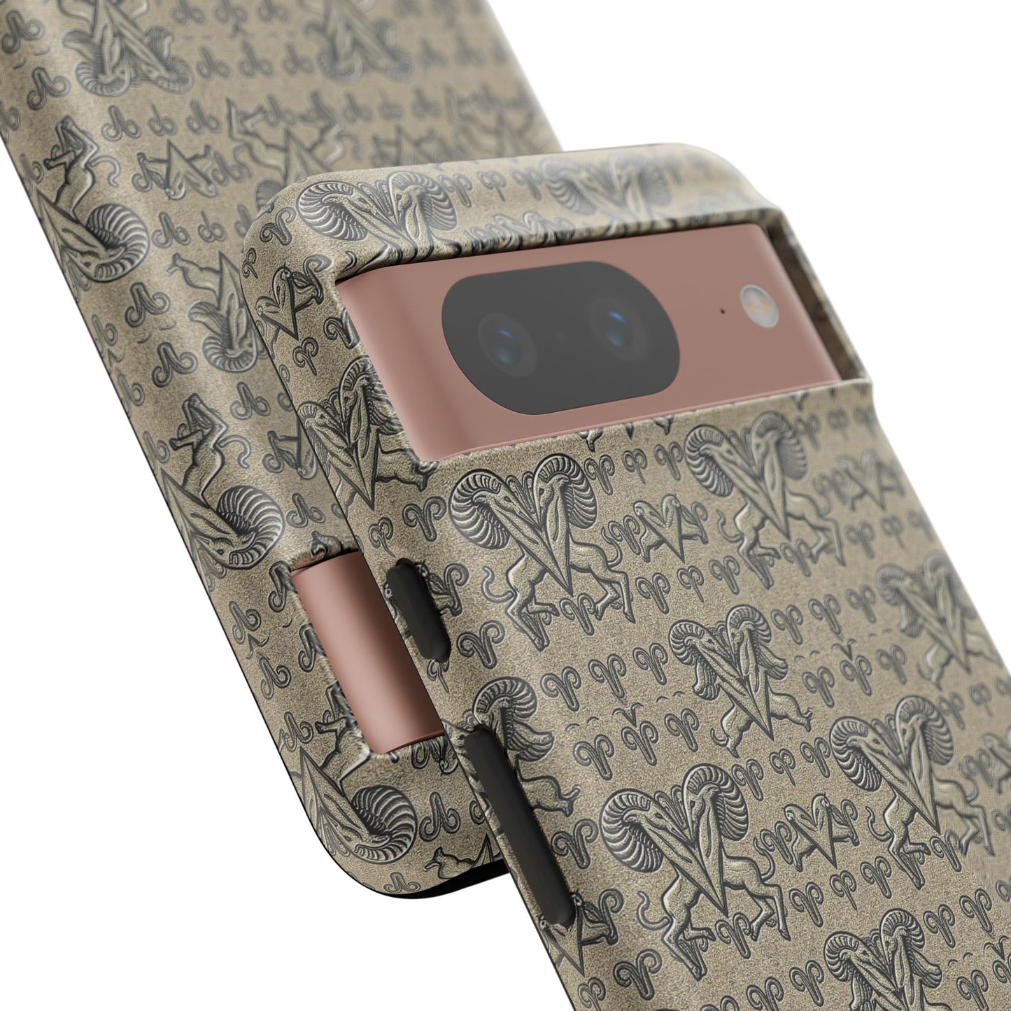 Tough Cases, Aries, Zodiac, Metal Pattern