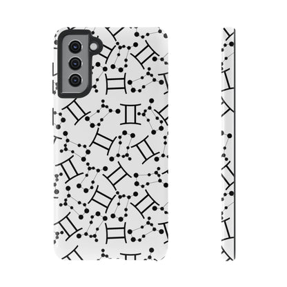 Tough Cases with the Gemini Zodiac sign for iPhone, Samsung Galaxy, and Google Pixel devices