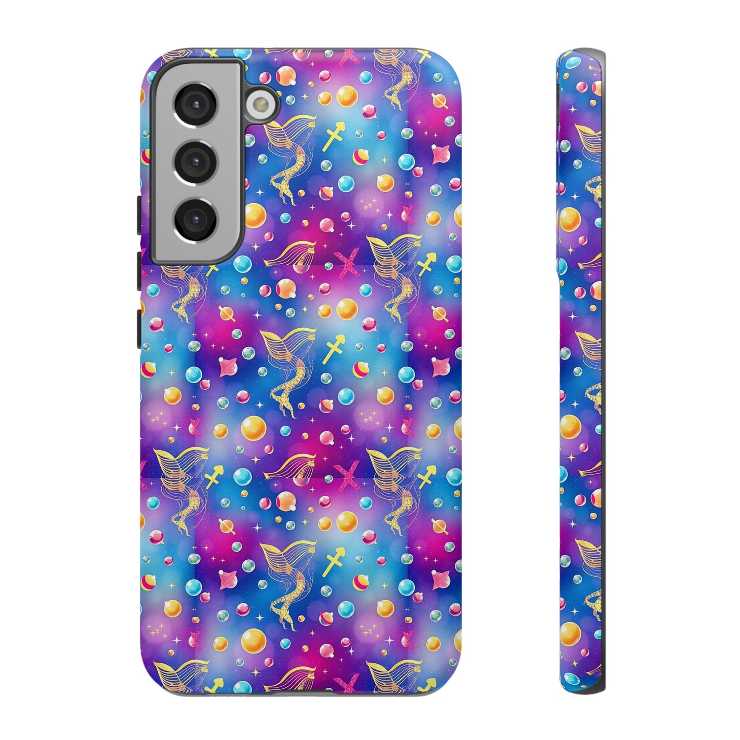 Tough Cases, Sagittarius, Zodiac v3, Bubble Pattern