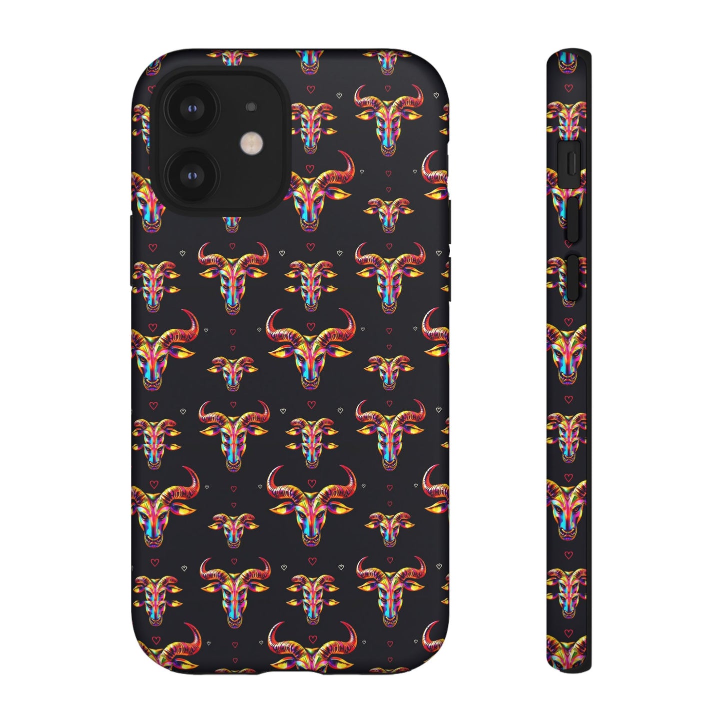 Tough Cases, Taurus, Zodiac, Metal Pattern