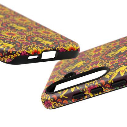 Tough Cases, Virgo, Zodiac v1, Flower Pattern