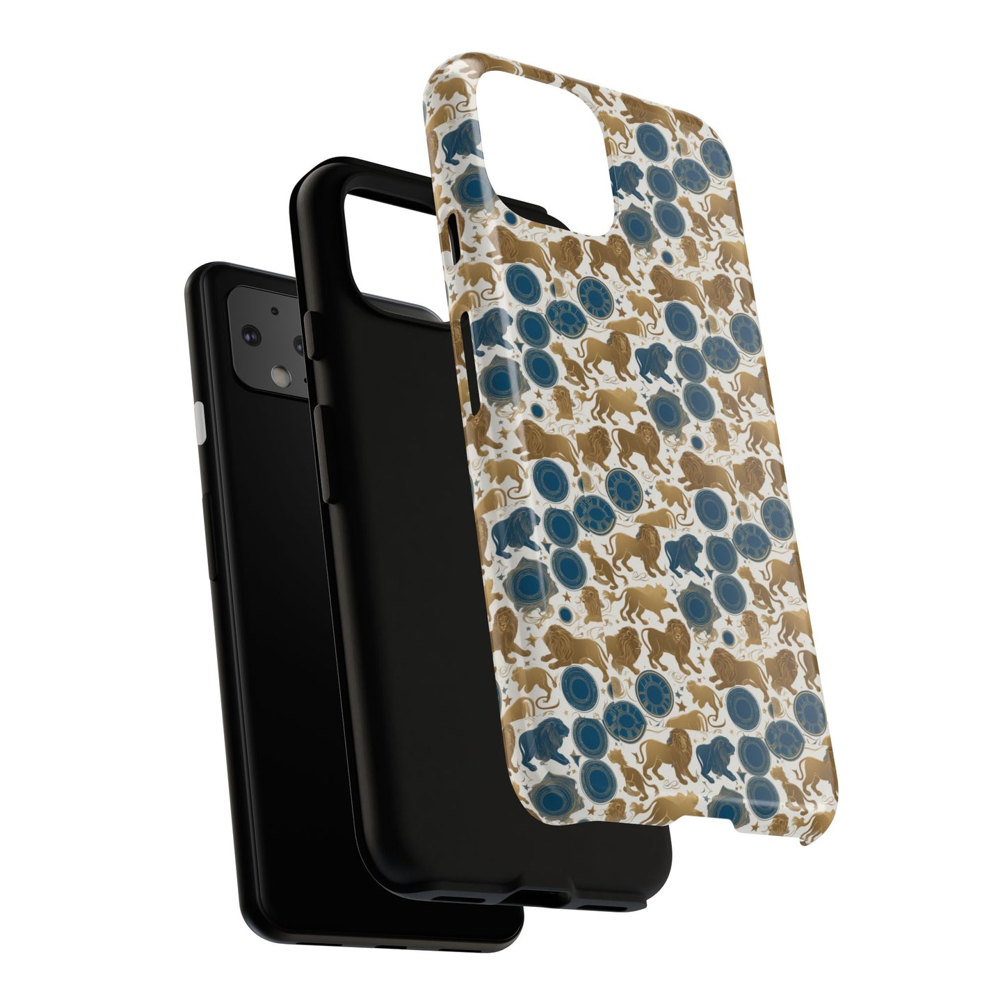 Tough Cases, Leo, Zodiac v2, Metal Pattern