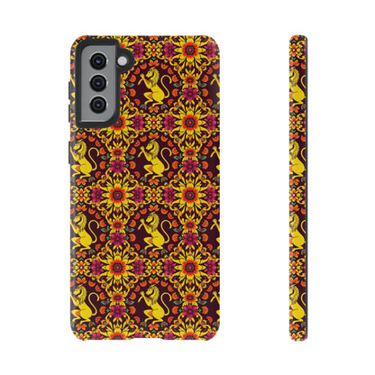 Tough Cases, Virgo, Zodiac v1, Flower Pattern