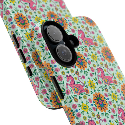 Tough Cases, Aquarius, Zodiac, Flower Pattern