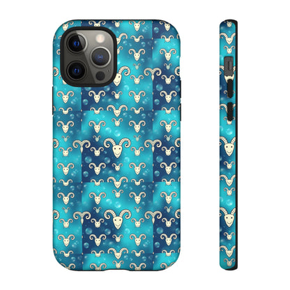 Tough Cases, Aries, Zodiac v1, Bubble Pattern