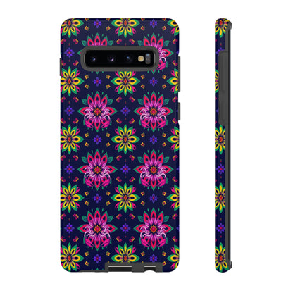 Tough Cases, Scorpio, Zodiac v4, Flower Pattern