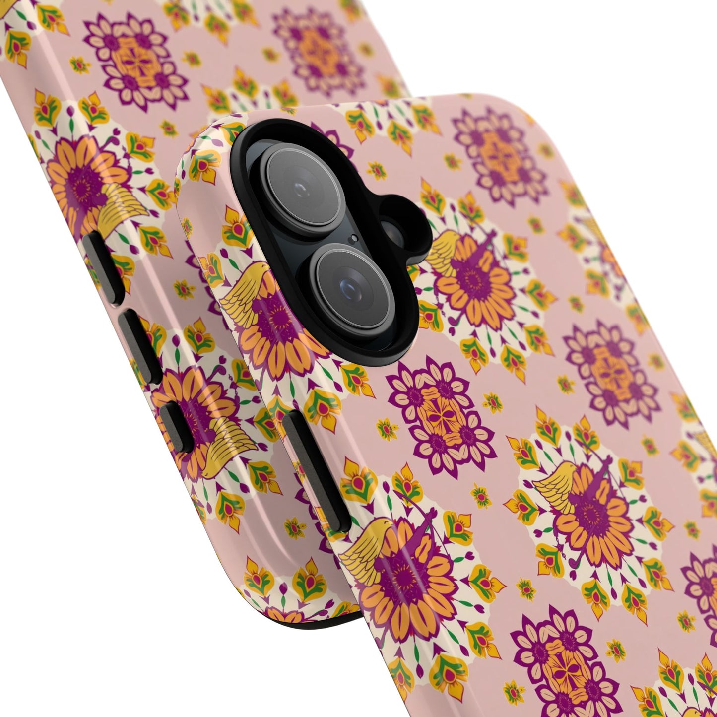 Tough Cases, Sagittarius, Zodiac v4, Flower Pattern