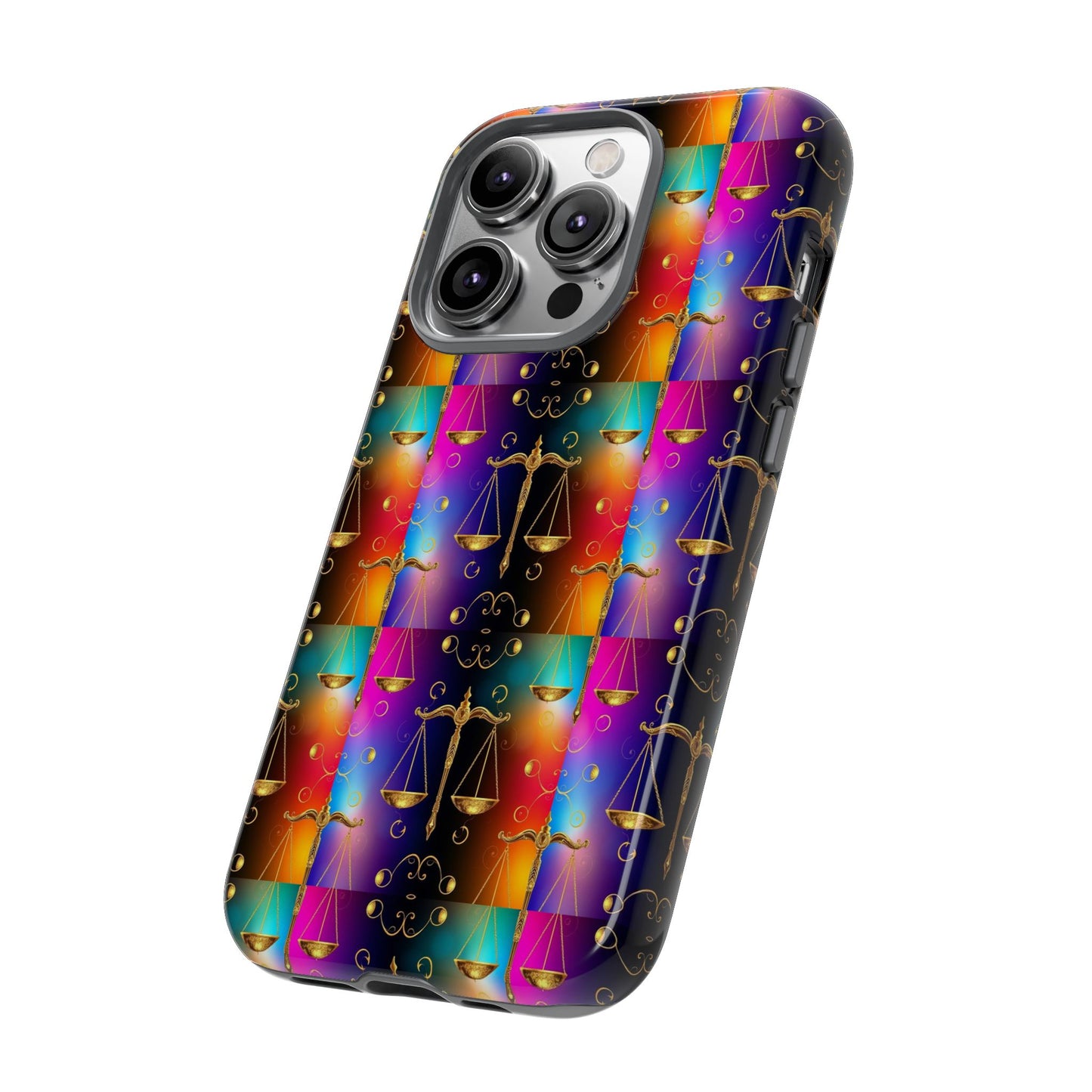 Tough Cases, Libra, Zodiac v1, Metal Pattern