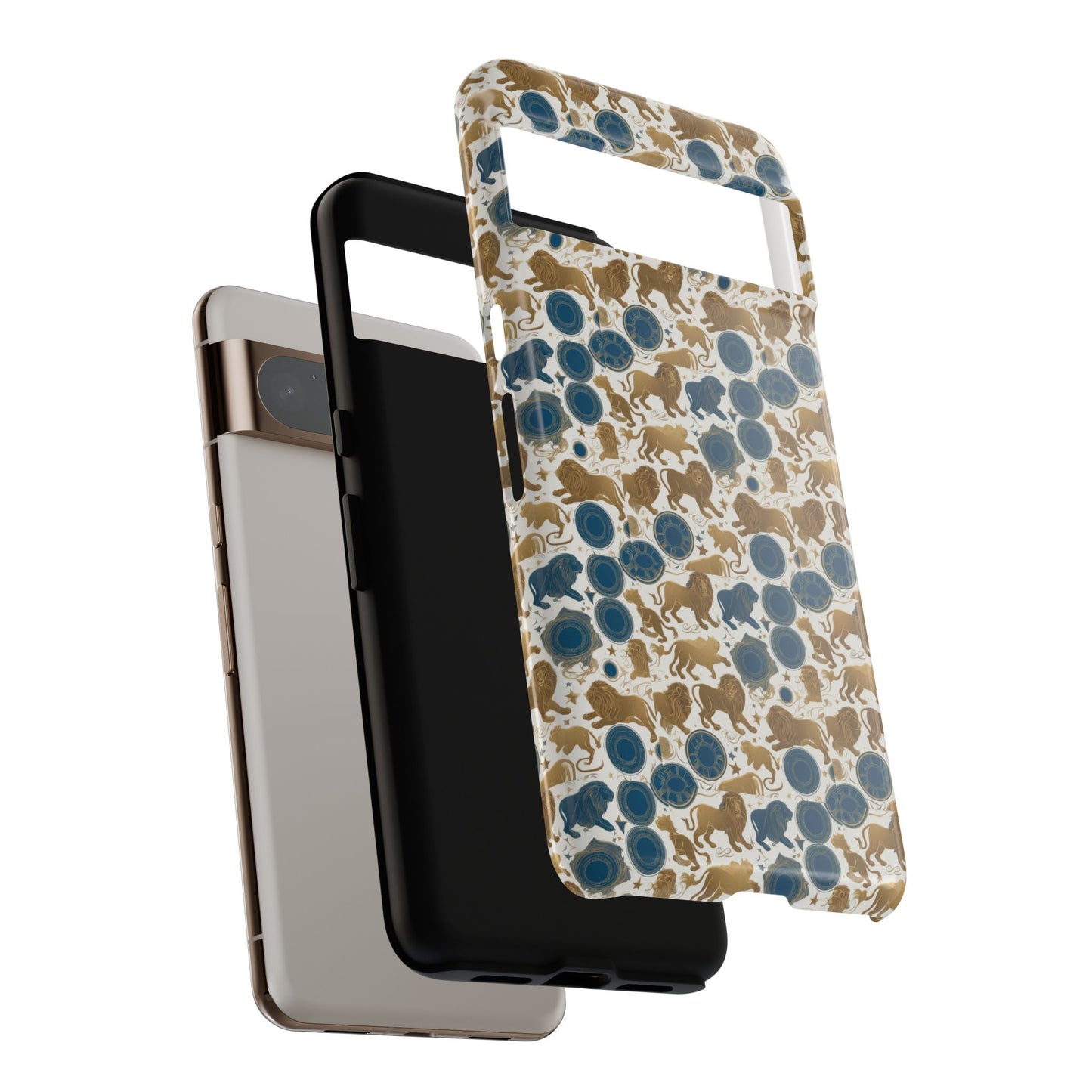 Tough Cases, Leo, Zodiac v2, Metal Pattern
