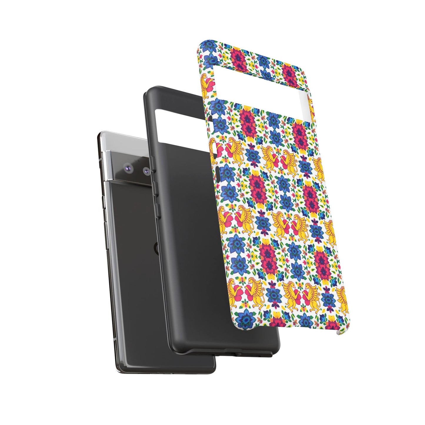 Tough Cases, Gemini, Zodiac, Flower Pattern