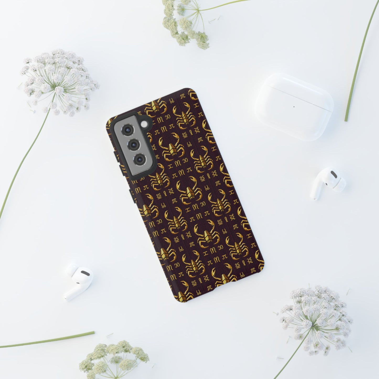Tough Cases, Scorpio, Zodiac v2, Metal Pattern