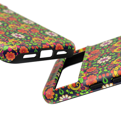 Tough Cases, Aries, Zodiac v4, Flower Pattern