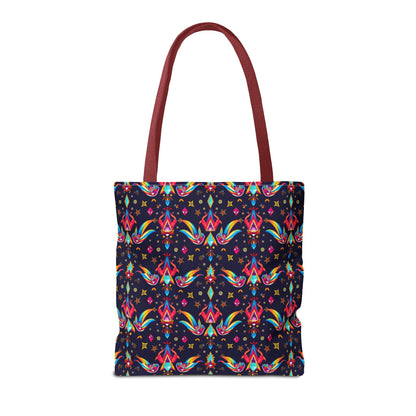 Tote Bag (AOP), Virgo, Zodiac v1, Jewel Pattern