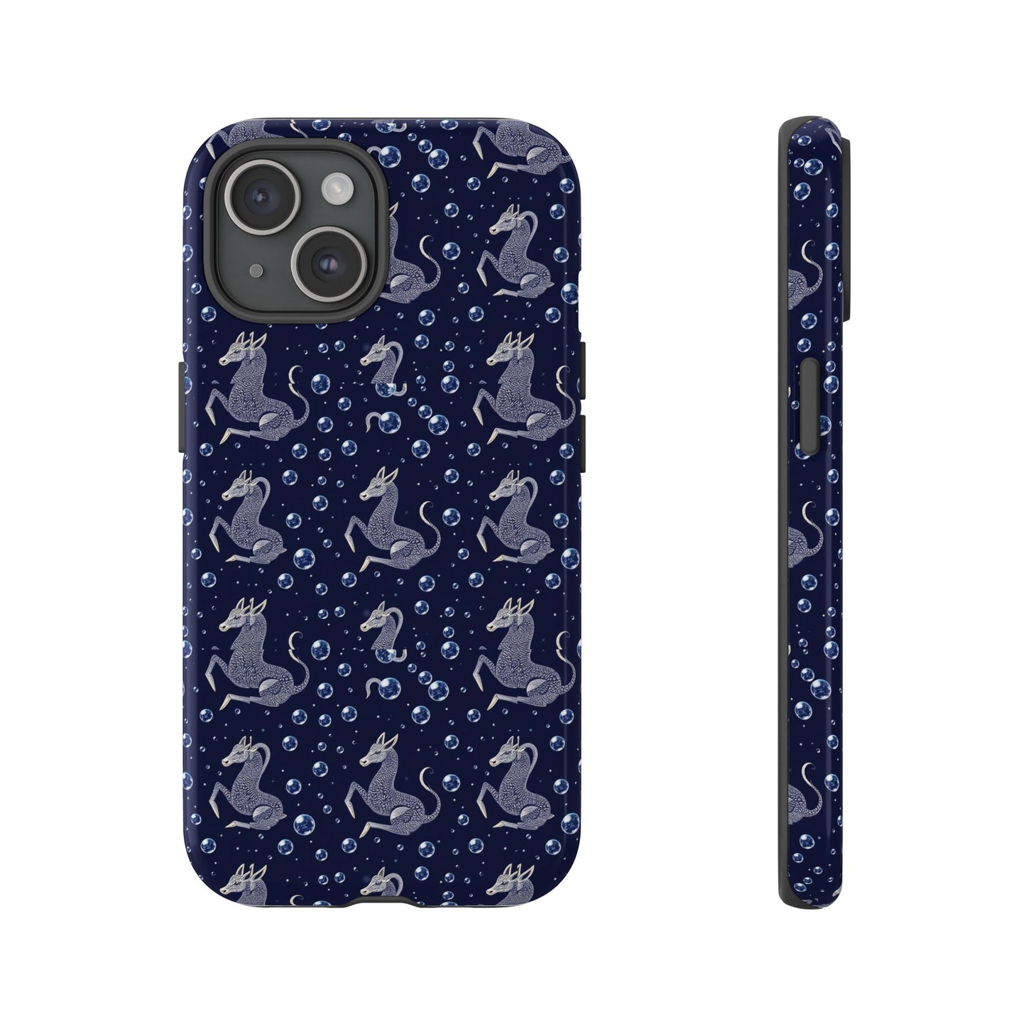 Tough Cases, Capricorn, Zodiac v2, Bubble Pattern