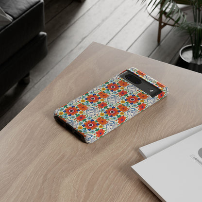 Tough Cases, Virgo, Zodiac v4, Flower Pattern