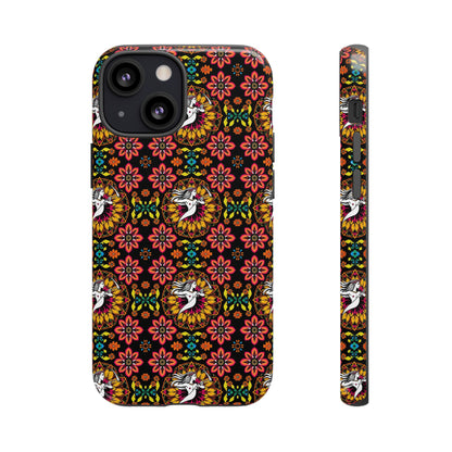 Tough Cases, Sagittarius, Zodiac v2, Flower Pattern