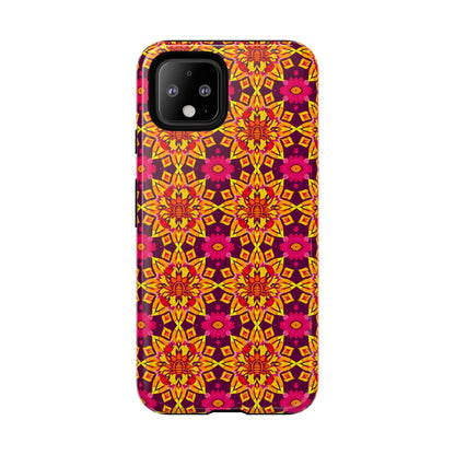 Tough Cases, Scorpio, Zodiac v1, Flower Pattern