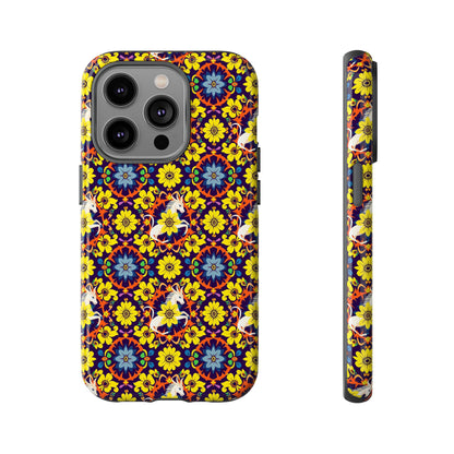 Tough Cases, Aquarius, Zodiac v3, Flower Pattern
