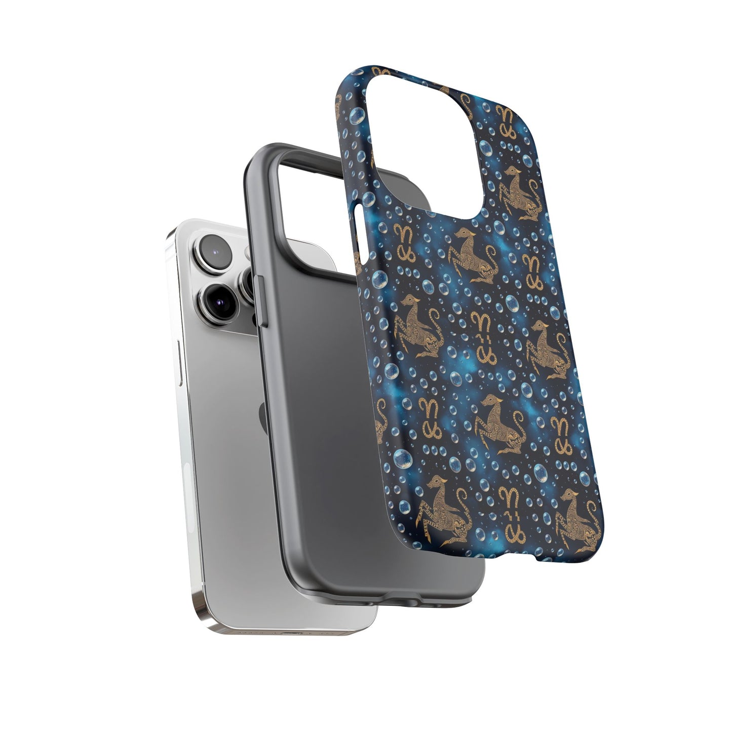 Tough Cases, Capricorn, Zodiac, Bubble Pattern