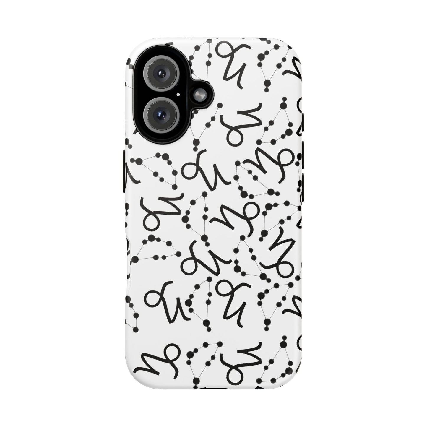 Tough Cases with the Capricorn Zodiac sign for iPhone, Samsung Galaxy, and Google Pixel devices
