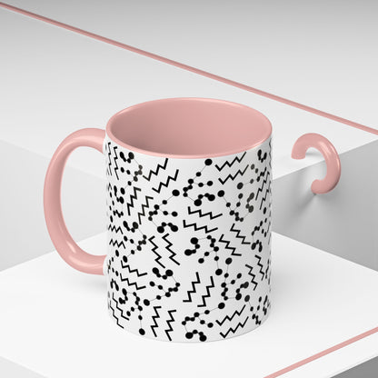 Accent Coffee Mug with the Aquarius sign (11, 15oz)