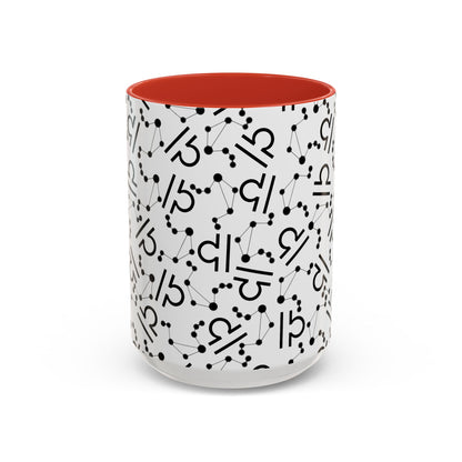 Accent Coffee Mug with the Libra sign (11, 15oz)