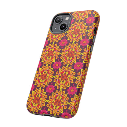 Tough Cases, Scorpio, Zodiac v1, Flower Pattern